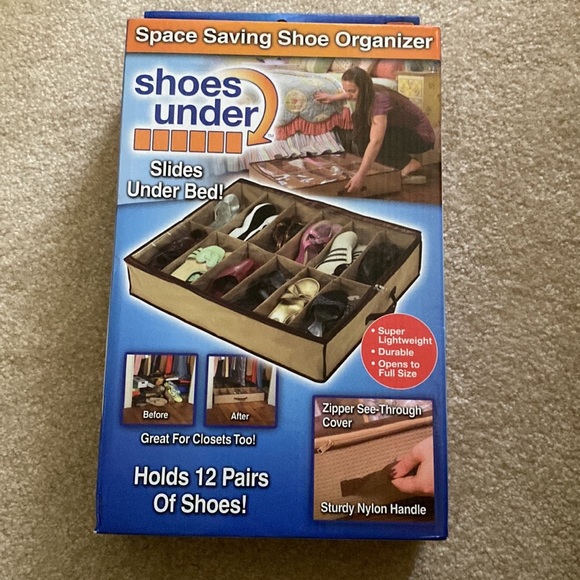 Shoes under bed storage/organizer - Picture 1 of 3